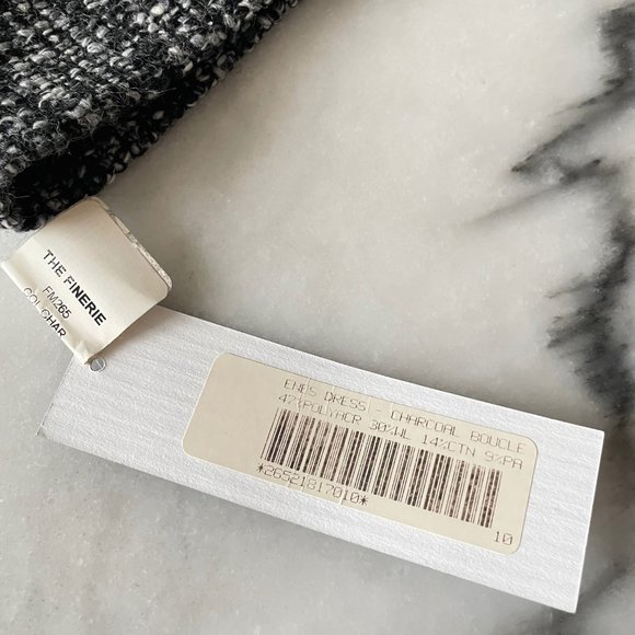 Franco Mirabelli Tweed Dress with 3/4 Sleeves - Picture 14 of 15